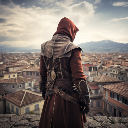Assassin's Creed in Naples, Italy
