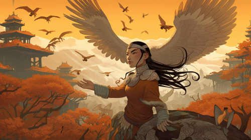Harpy fusion in Avatar: The Last Airbender