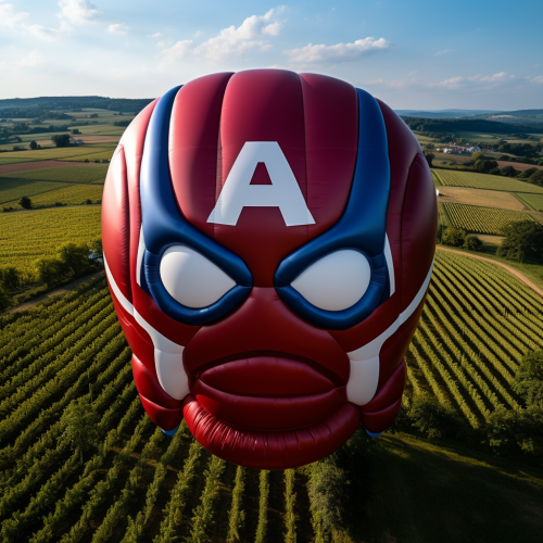 Inflatable Avengers character Inflatable Avengers character