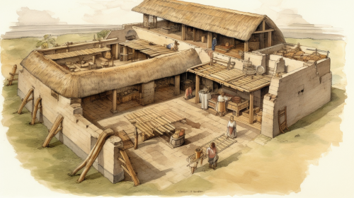Aztec common houses architecture
