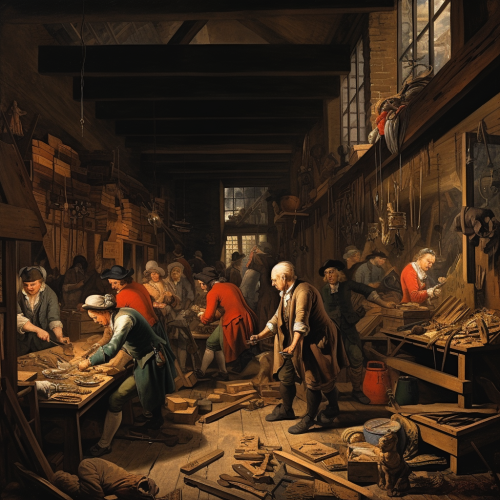 Backrooms exploration in 1776