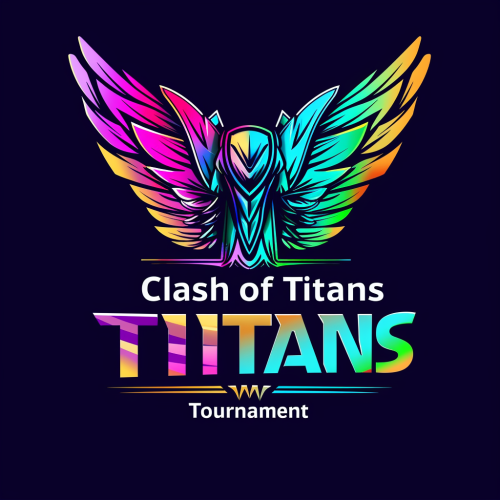 Basketball competition logo Clash Titans v6 Basketball competition logo Clash Titans v6