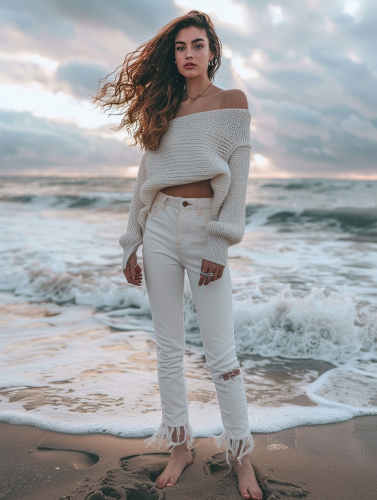 Beautiful Female on Beach