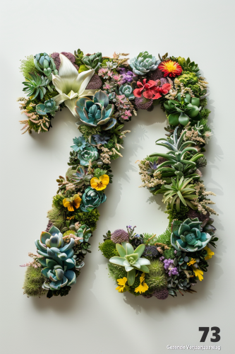 Beautiful Fynbos Birthday Text Image