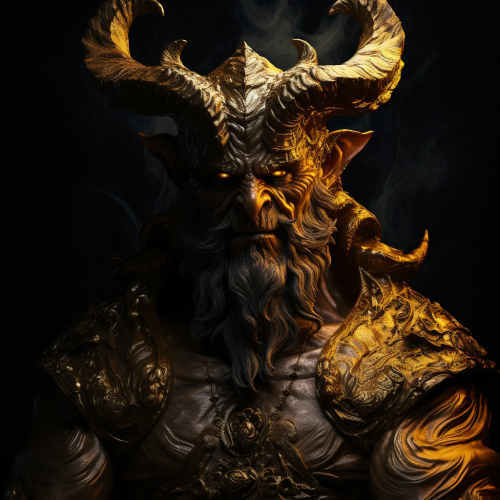 Hyper Realistic Satan in Beauty Realism Style