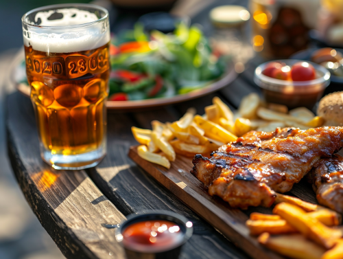 Tempting Beer and BBQ Delights
