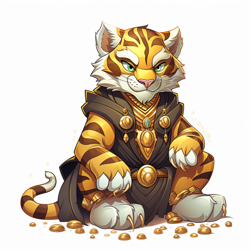 Bengal Tiger character concept art