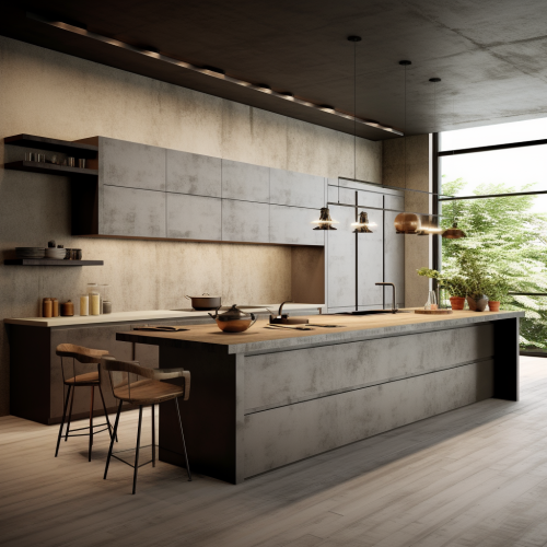 Stylish Beton Modern Kitchen Design Stylish Beton Modern Kitchen Design
