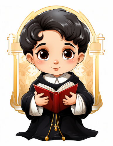 Colorful Bible Characters in Cute Design