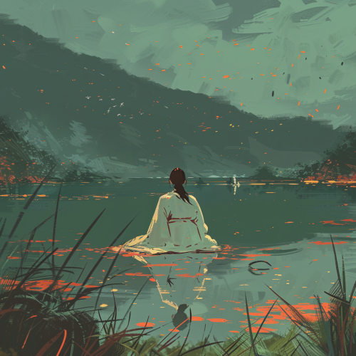 biblical battle scene illustration