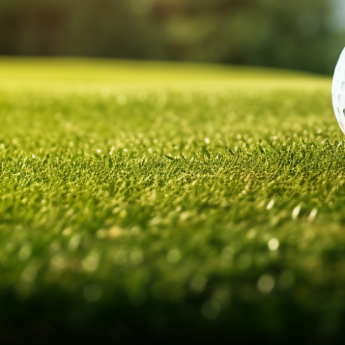 Birdie - Photo with a bird and a golf ball