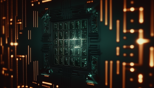 Artificial Intelligence Matrix Background Artificial Intelligence Matrix Background