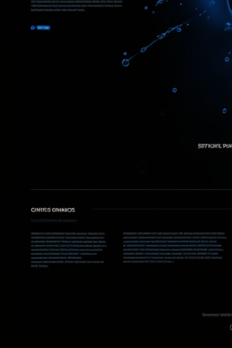 Abstract expressionism with black and blue ink