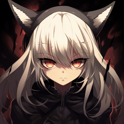 Soul Eater-inspired black cat image