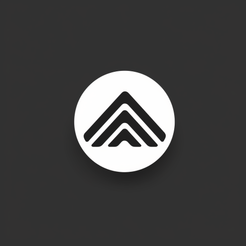 Black mountain logo with number 8