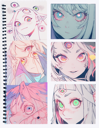 Black and orange Halloween theme iconography