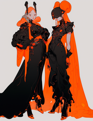 Colorful Halloween Image with Neon Rainbow Theme