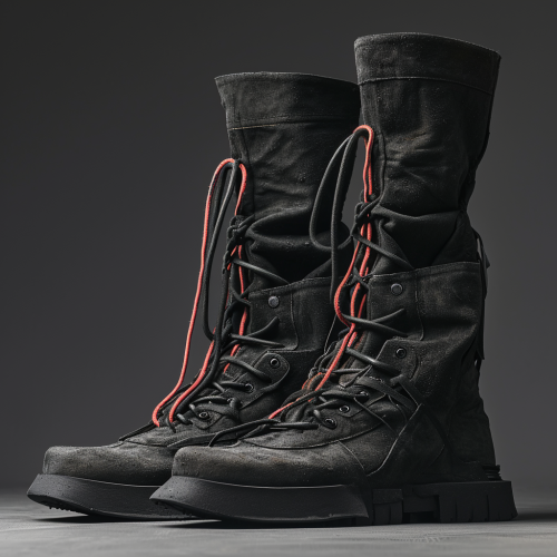 Black socks without feet