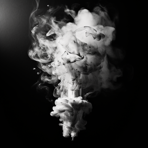 Realistic bullet shaped  a  with smoke Realistic bullet shaped  a  with smoke
