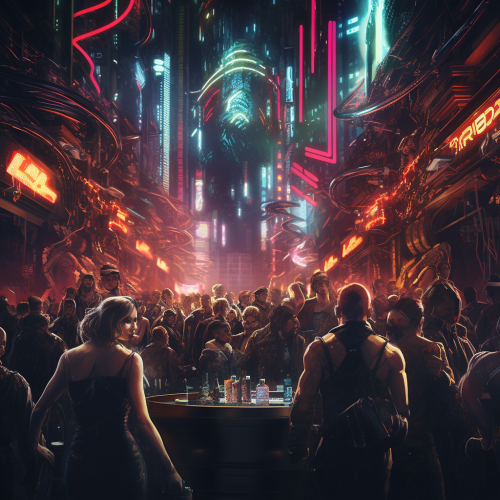 Blade Runner Dance Club Machine