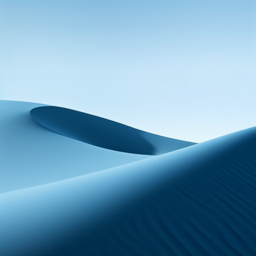 Flowy blue sand cinematic background