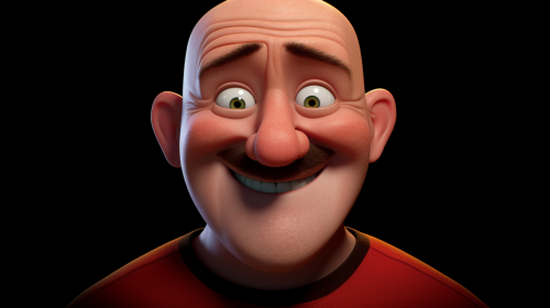 Bob Parr Face from The Incredibles