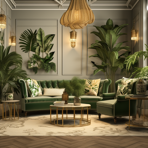 Botanical Lounge Design Concepts