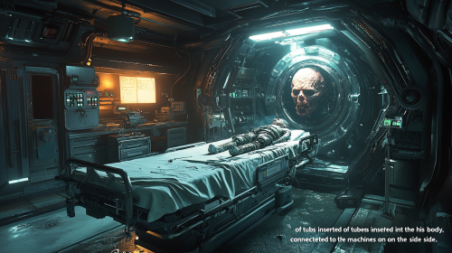 Dead crew member in infirmary Dead crew member in infirmary