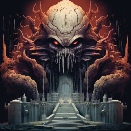 AI-generated image with c.h.u.d.