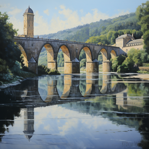 Cahors Bridge - Iconic Historic Landmark Cahors Bridge - Iconic Historic Landmark