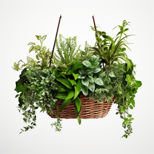 Beautiful California Native Plant Hanging Basket