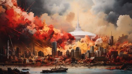 Backdrop of Canada in Chaos