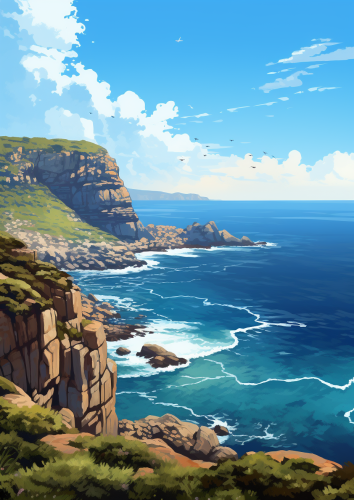 Beautiful view of Cape of Good Hope, South Africa Beautiful view of Cape of Good Hope, South Africa