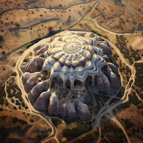 Cappadocia Giant Flower Dreamy View