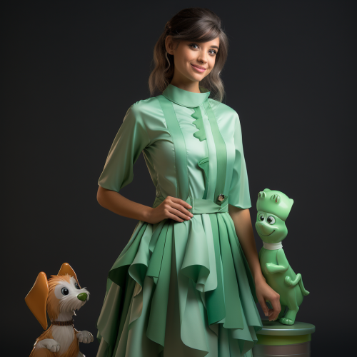 Cat and dog in doctor outfits