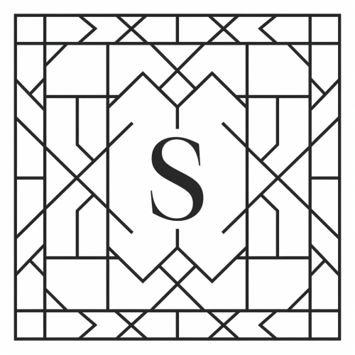 Minimal Ceramic Tiles Logo Design