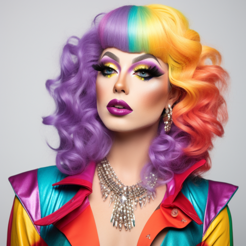 Bold Cher-inspired drag queen