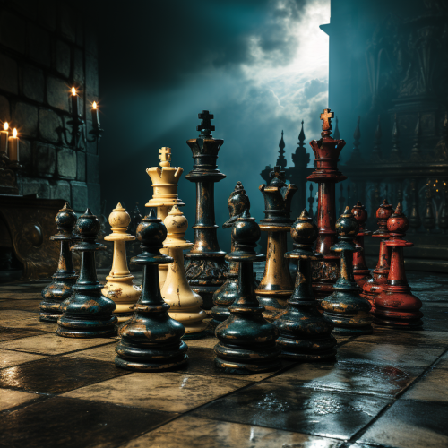Chess Pattern Background Design