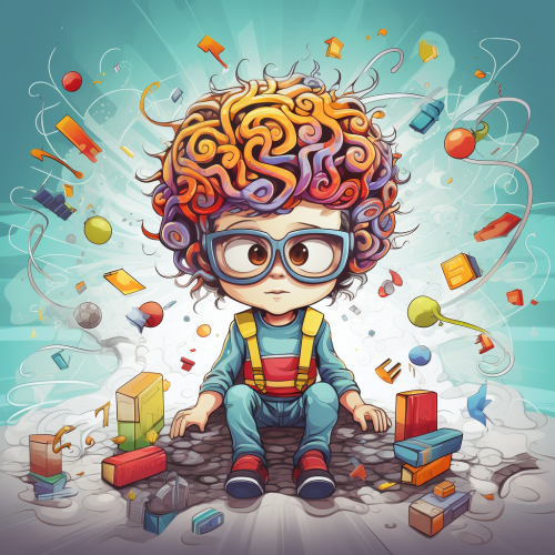 Illustration of child neuropsychiatry