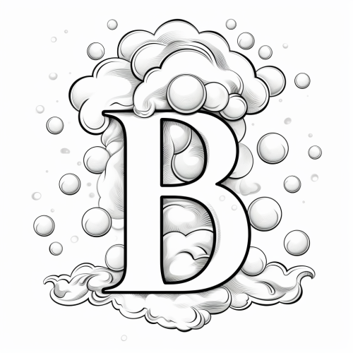 Colorful balls on white background