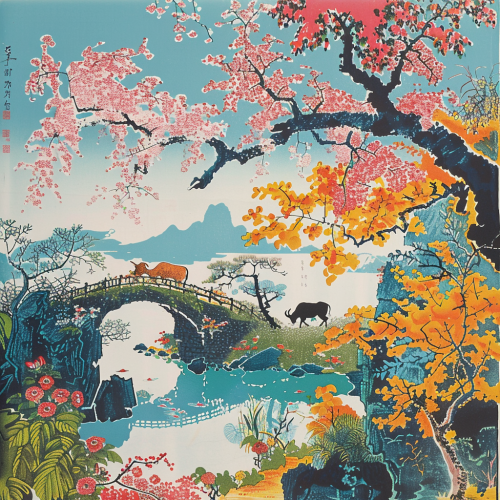 Chinese Prints 1980s Art