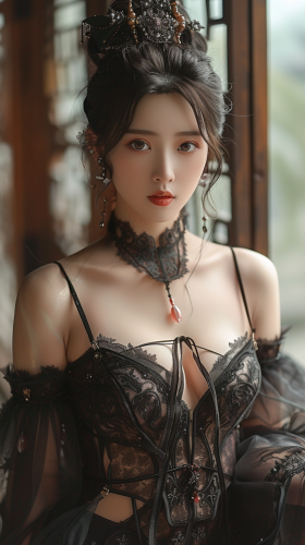 Chinese Woman Cosplaying as Kai'Sa