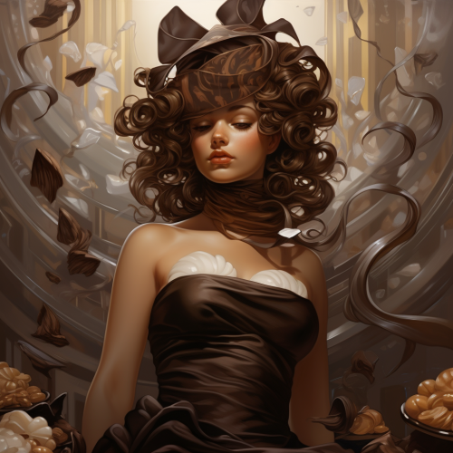 Decadent chocolate Hypatia dessert