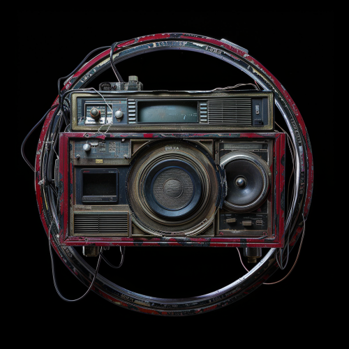 Circular Boombox