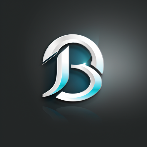 Clean lines round logo design