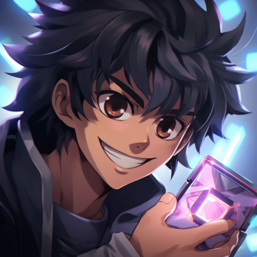 Clever smile in dark manipulative psychology