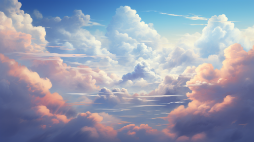 Beautiful Realistic Cloudy Sky