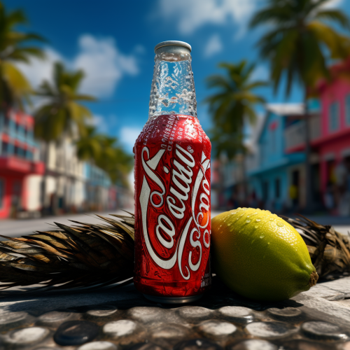 Tasty Coca-Cola Flavor Coconut Image