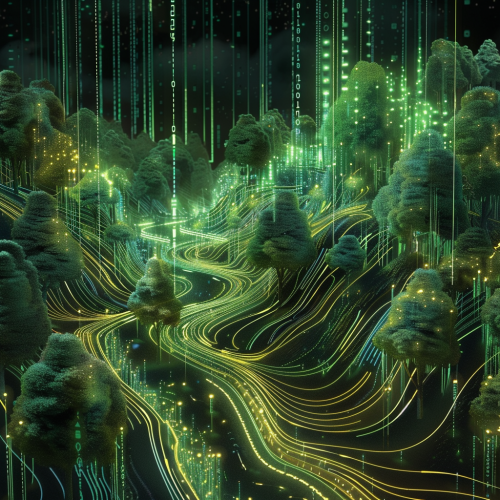 Codeland Digital Realm Fantasy Landscape Codeland Digital Realm Fantasy Landscape
