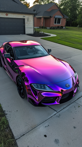 Dark Color Changing Vinyl Sheets